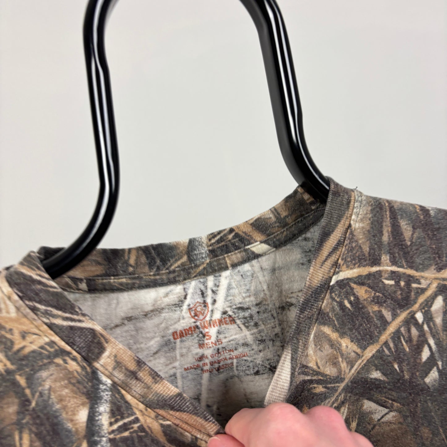 90s Real Tree T-Shirt Brown Small