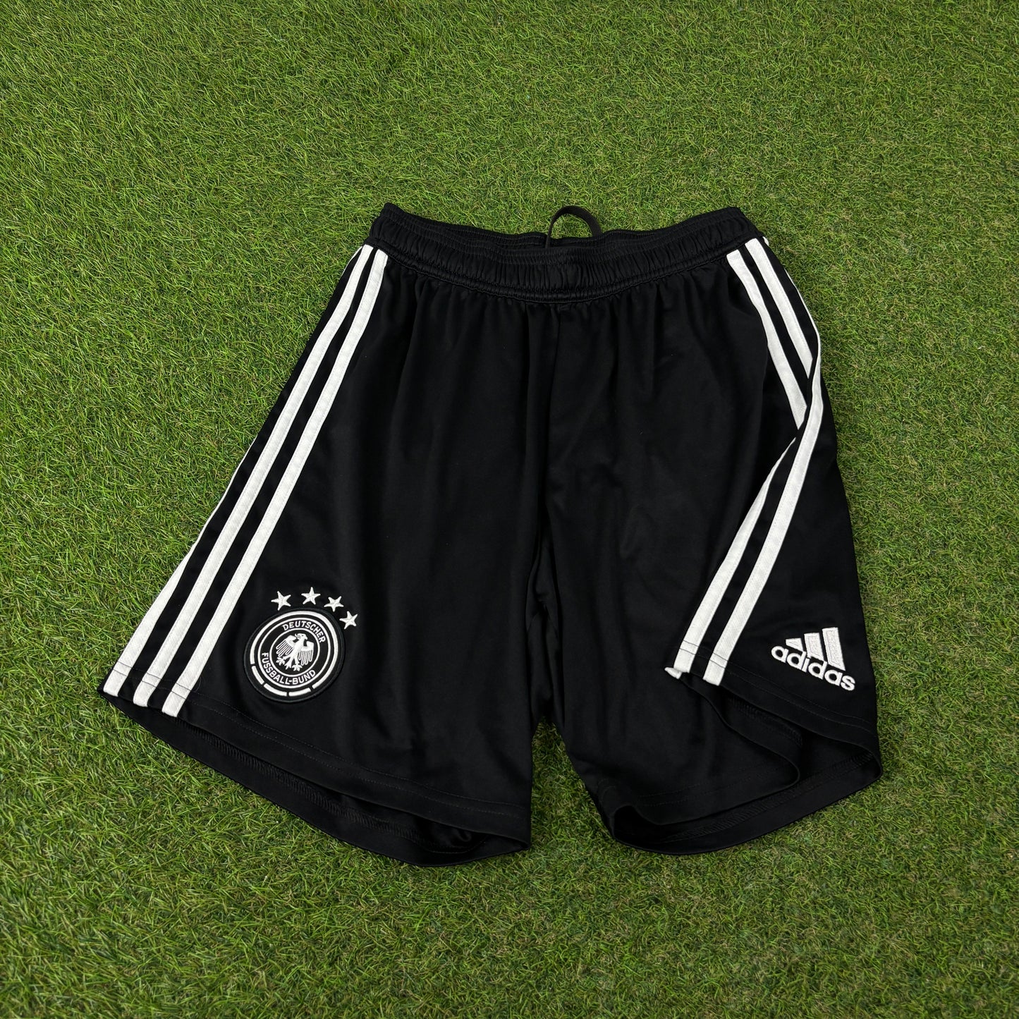 00s Adidas Germany Shorts Black Small