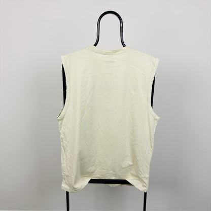 00s Nike Vest T-Shirt Brown Large