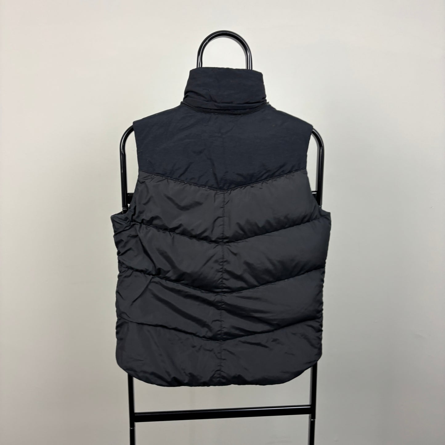 00s Nike Puffer Gilet Jacket Black Small