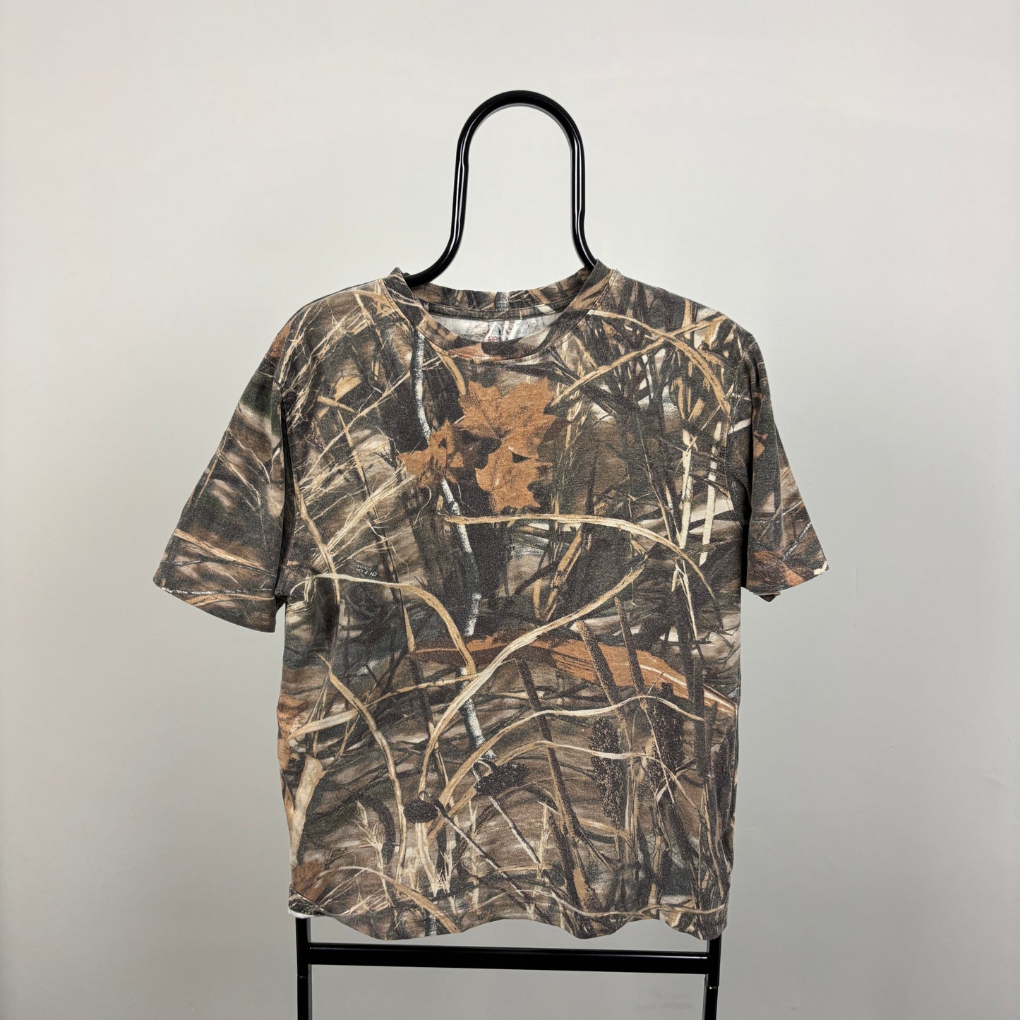 90s Real Tree T-Shirt Brown Small
