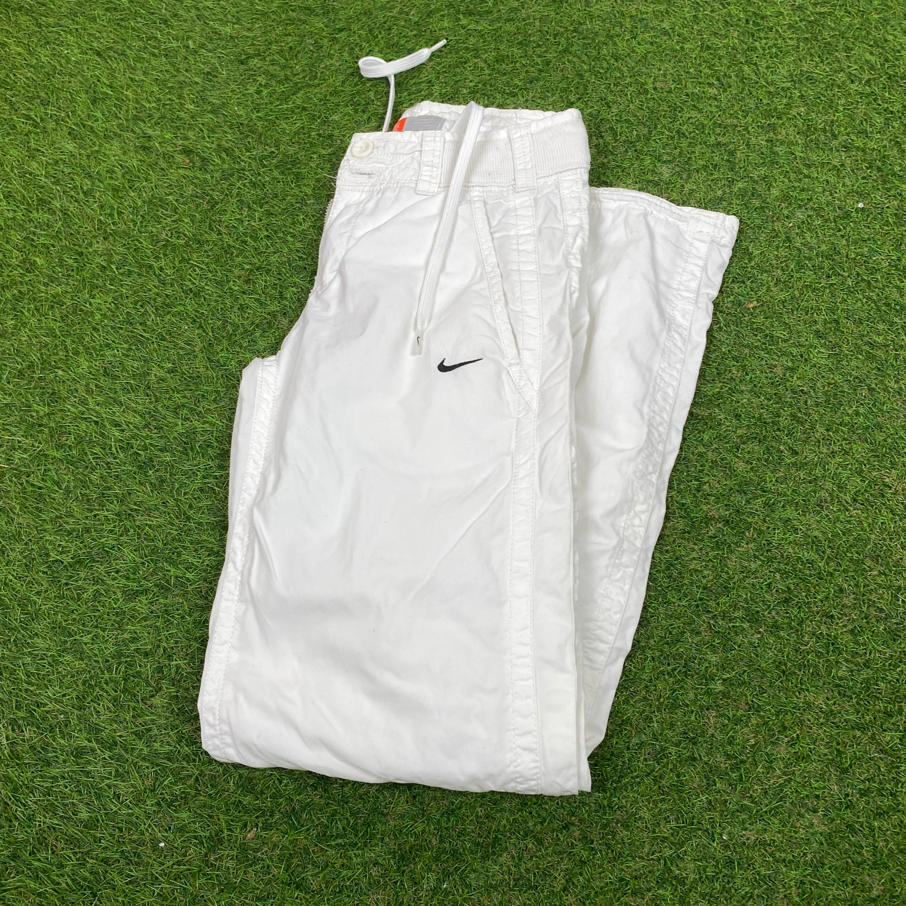 00s Nike Cargo Trousers Joggers White XS