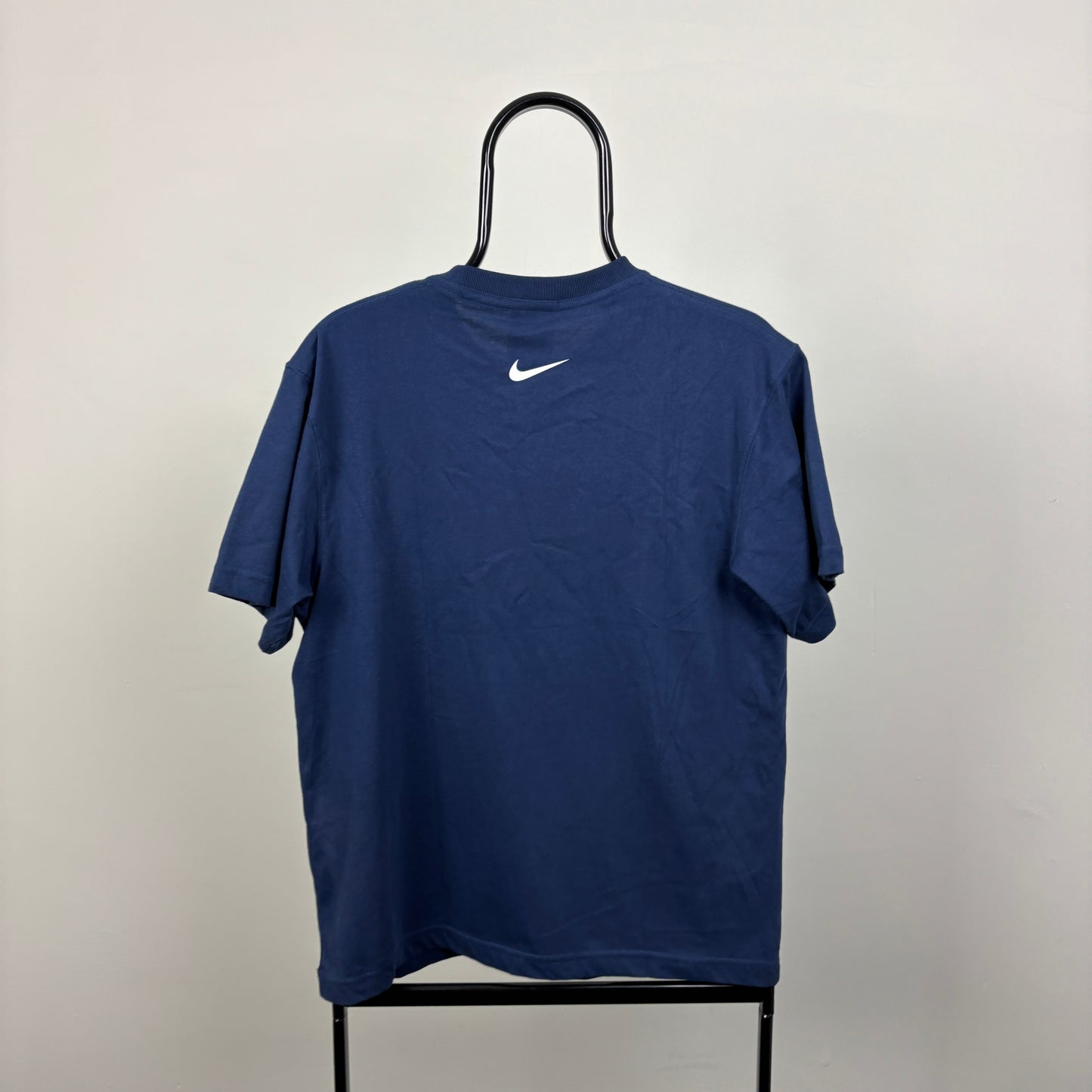 00s Nike France Rugby T-Shirt Blue Medium