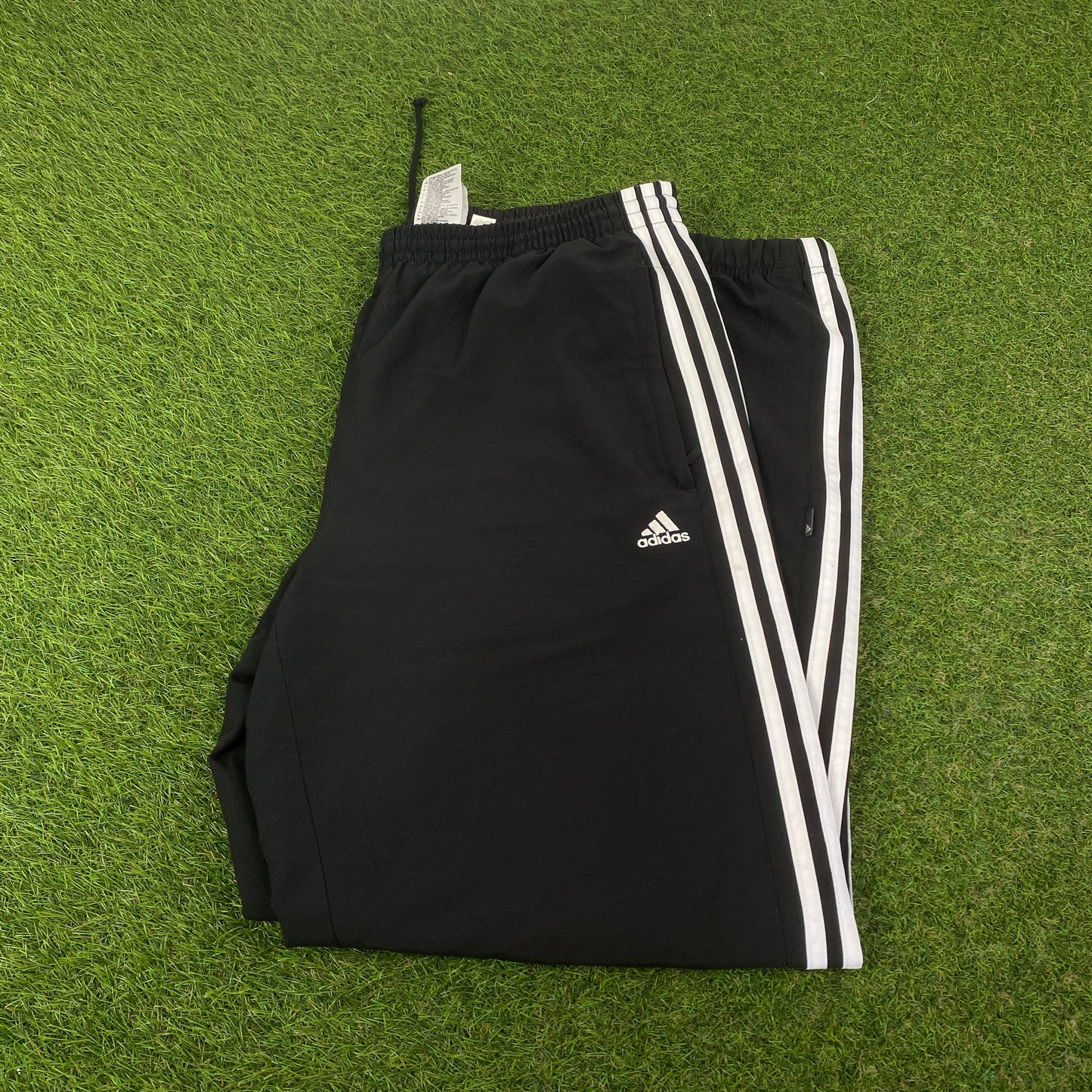 00s Adidas Joggers Black Large