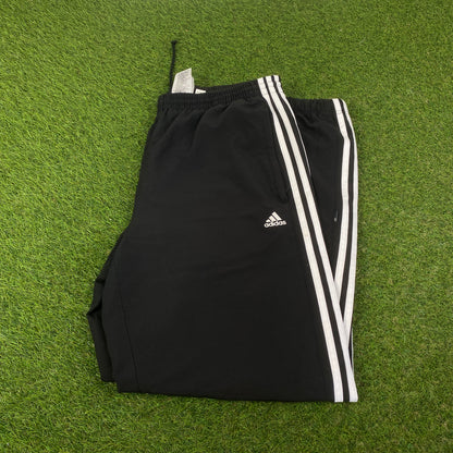 00s Adidas Joggers Black Large