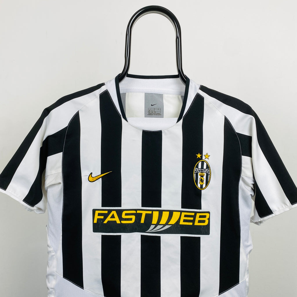 00s Nike Juventus Football Shirt T-Shirt White XS