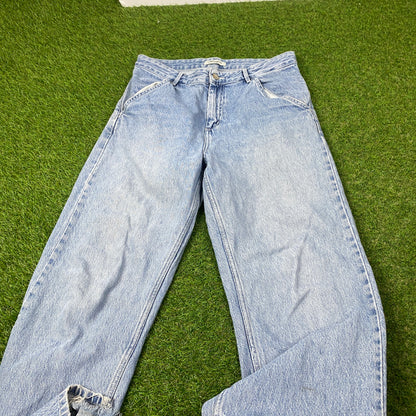00s Carhartt Simple Jeans Blue Small 28 Waist Joggers