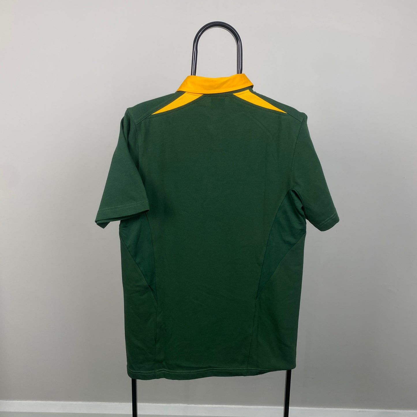 00s Nike South Africa Rugby Shirt T-Shirt Green Small