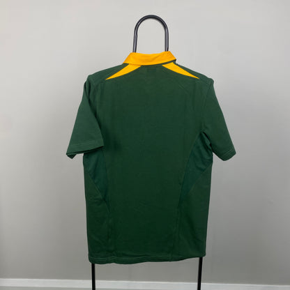 00s Nike South Africa Rugby Shirt T-Shirt Green Small