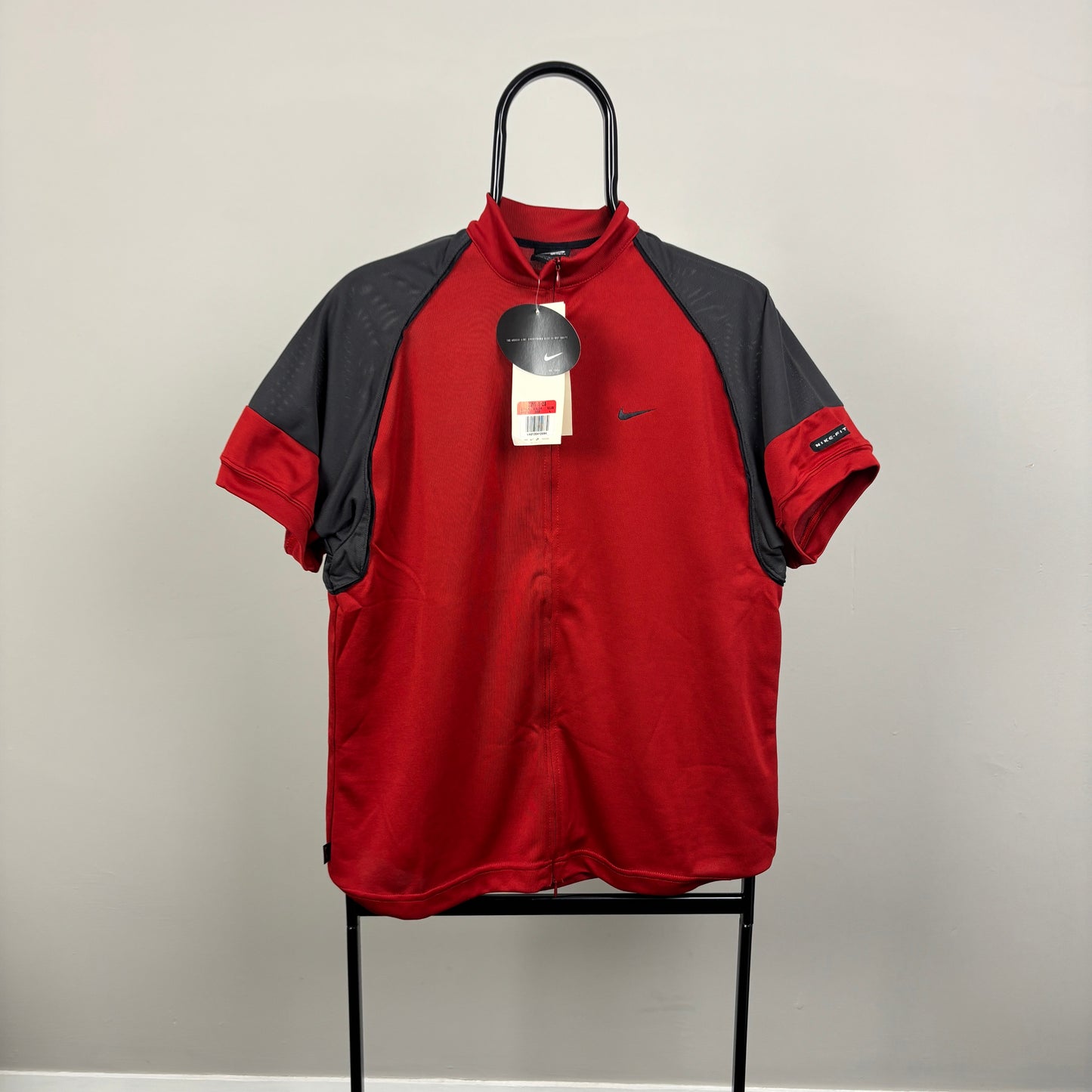 90s Nike Agassi Tennis T-Shirt Red Small