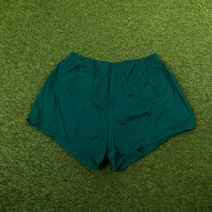 Retro Shorts Green Medium