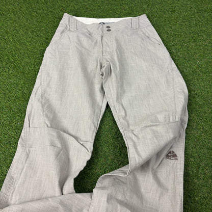 00s Nike ACG Cargo Trousers Joggers Grey Women’s XS