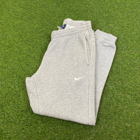 00s Nike Cotton Joggers Grey Medium