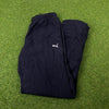 Retro Puma 3/4 Length Shorts Blue Medium