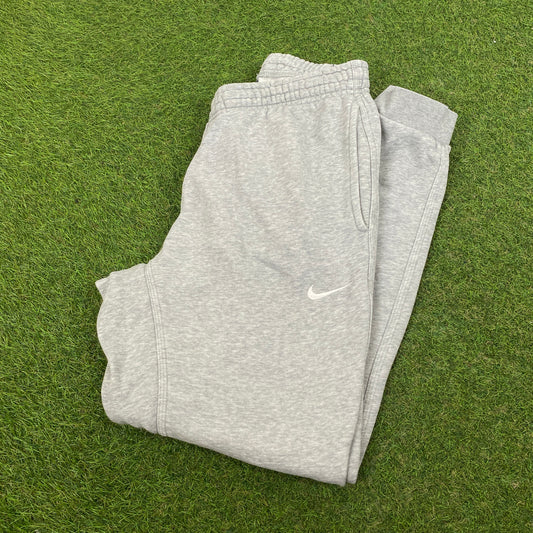 00s Nike Cotton Joggers Grey Medium