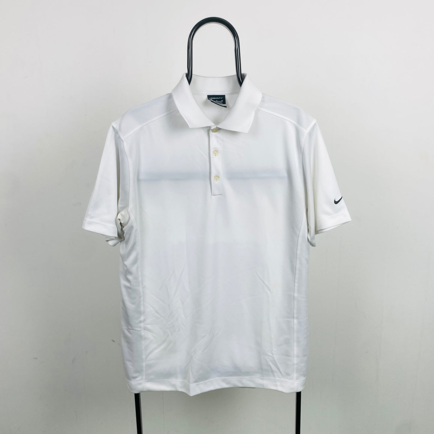 00s Nike Golf Polo Shirt T-Shirt White Medium