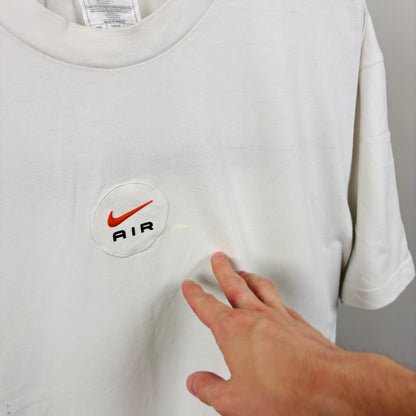 90s Nike Air T-Shirt White Large