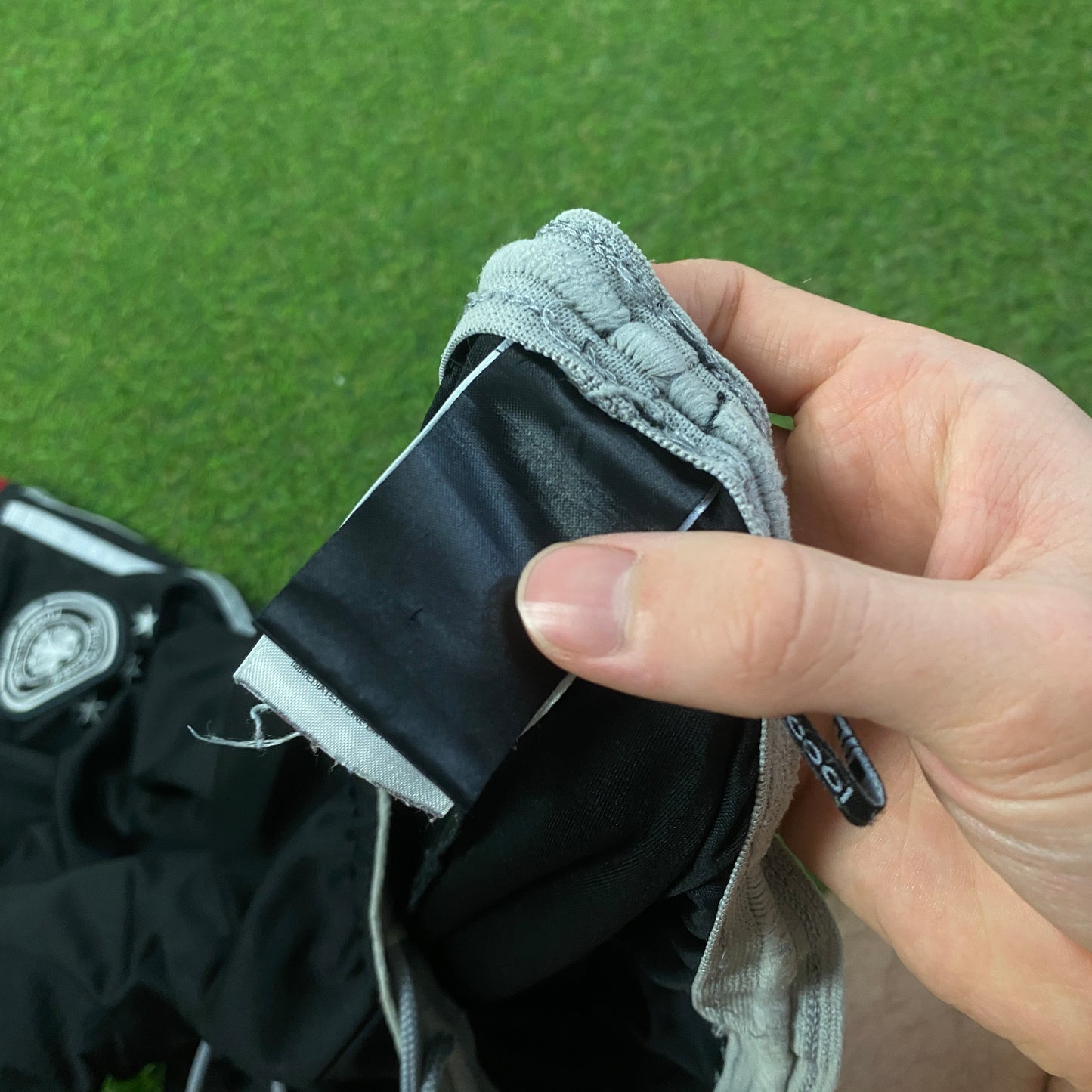 00s Adidas Germany Football Shorts Black Medium
