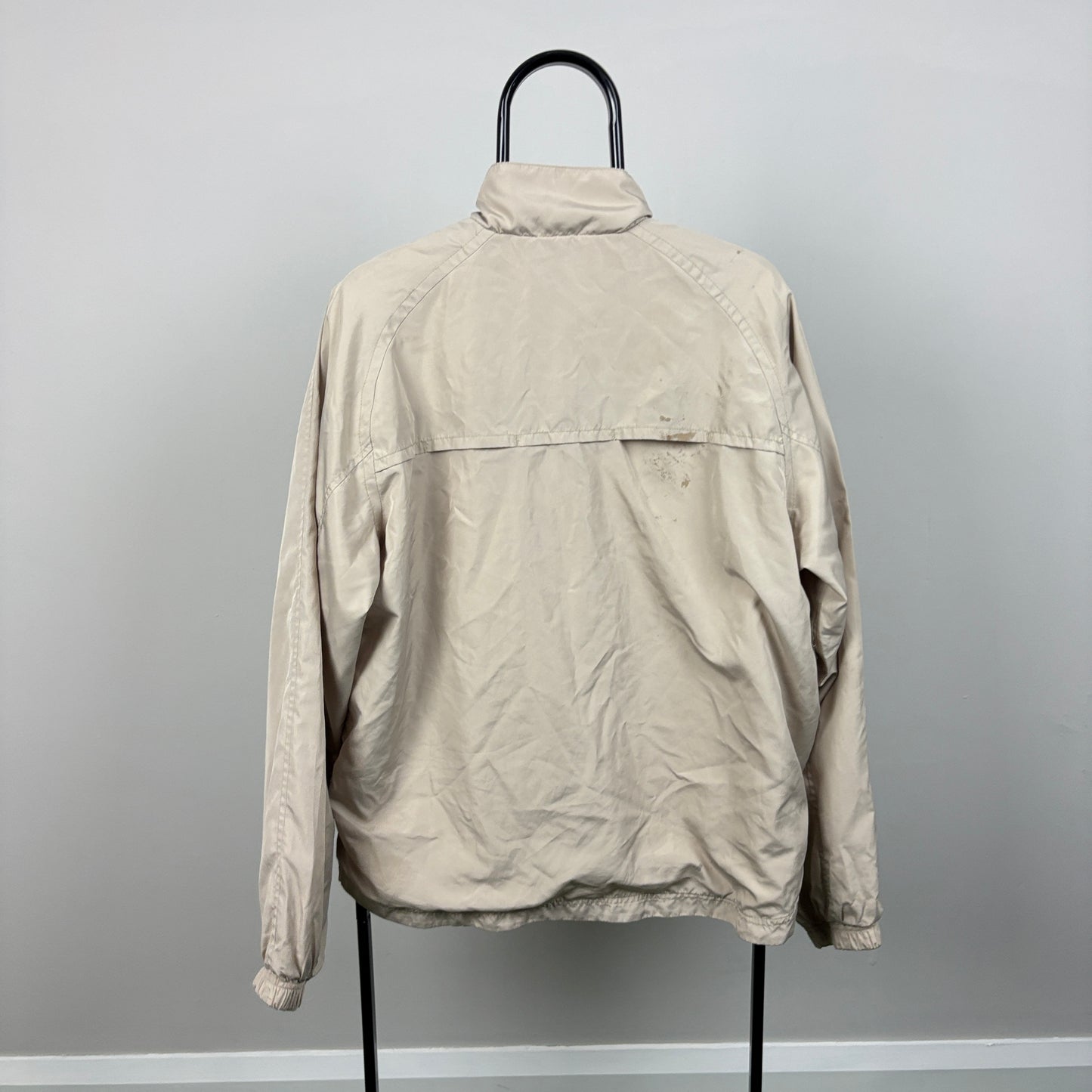 00s Nike Double Zip Windbreaker Jacket Brown XL