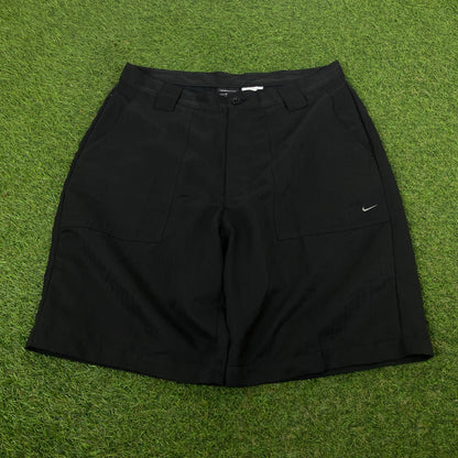 00s Nike Golf Cargo Shorts Black Medium