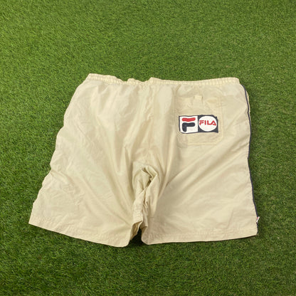 Retro Fila Shorts Brown XL