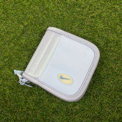 00s Nike Tri-Fold Wallet Card Holder Baby Blue