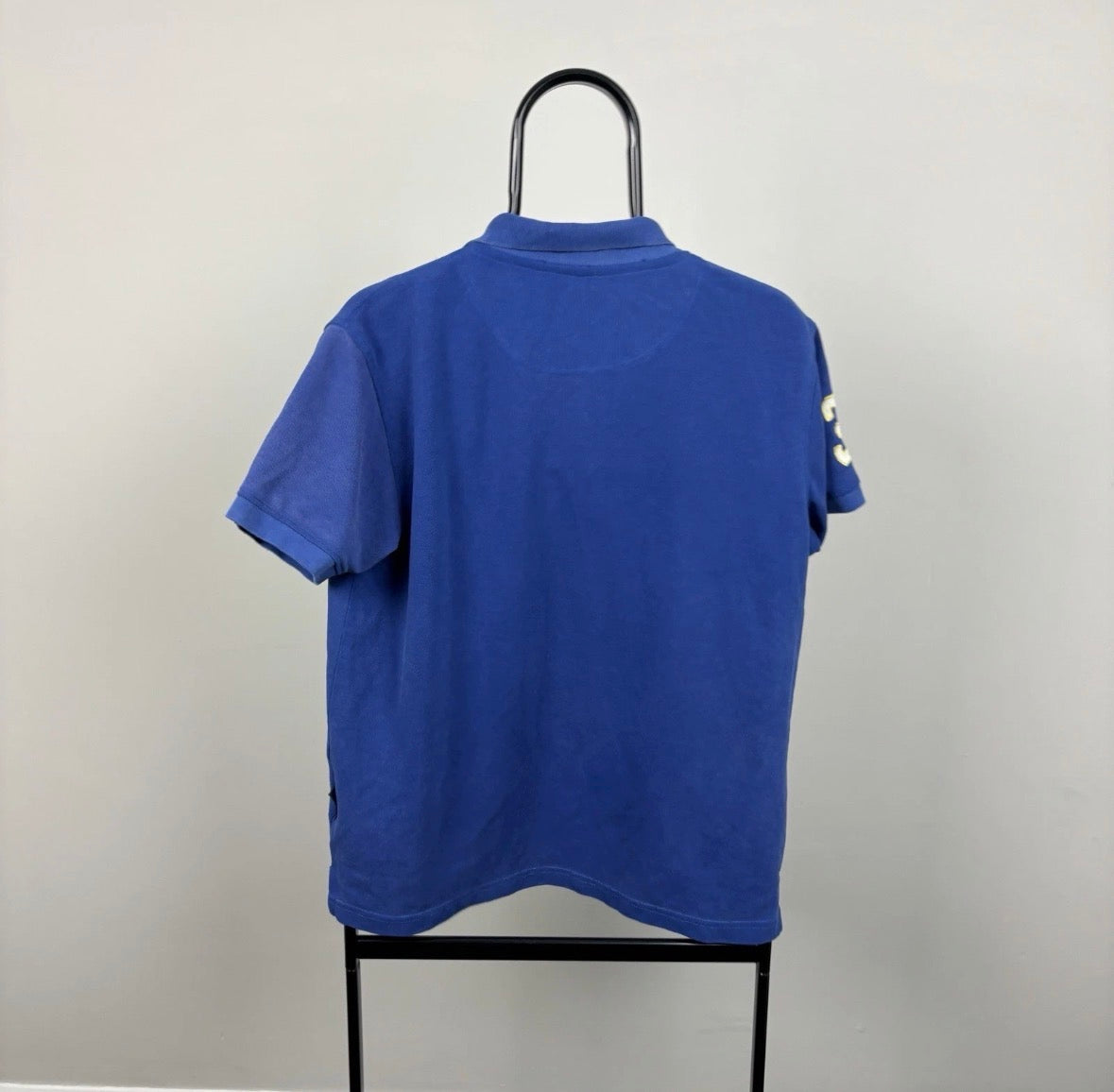 00s Polo Ralph Lauren Polo Shirt T-Shirt Blue Small