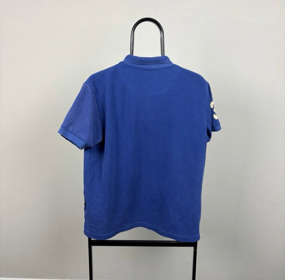 00s Polo Ralph Lauren Polo Shirt T-Shirt Blue Small