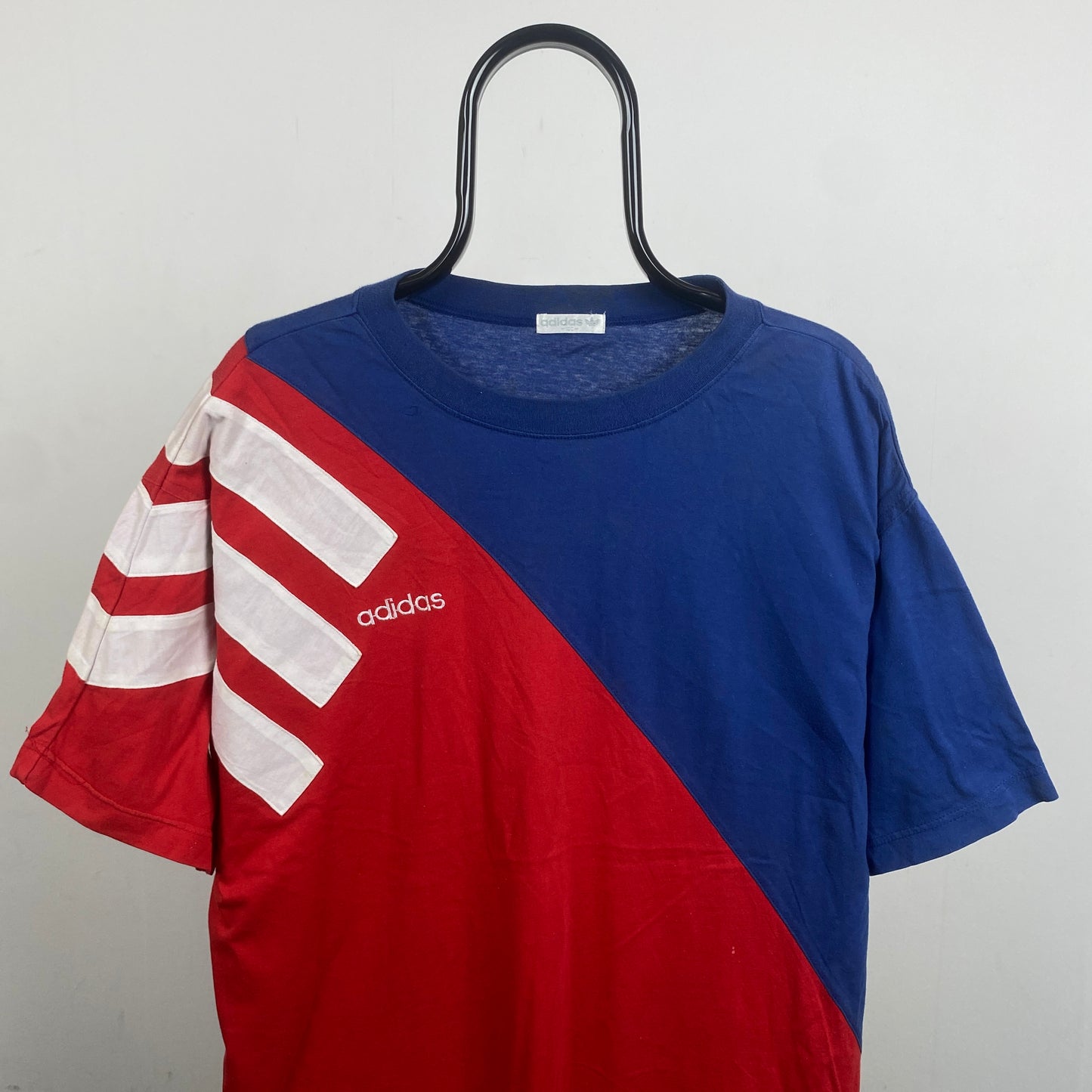 90s Adidas T-Shirt Red Large