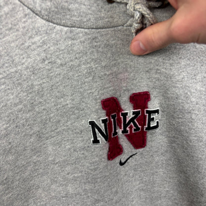 90s Nike Hoodie Grey Medium
