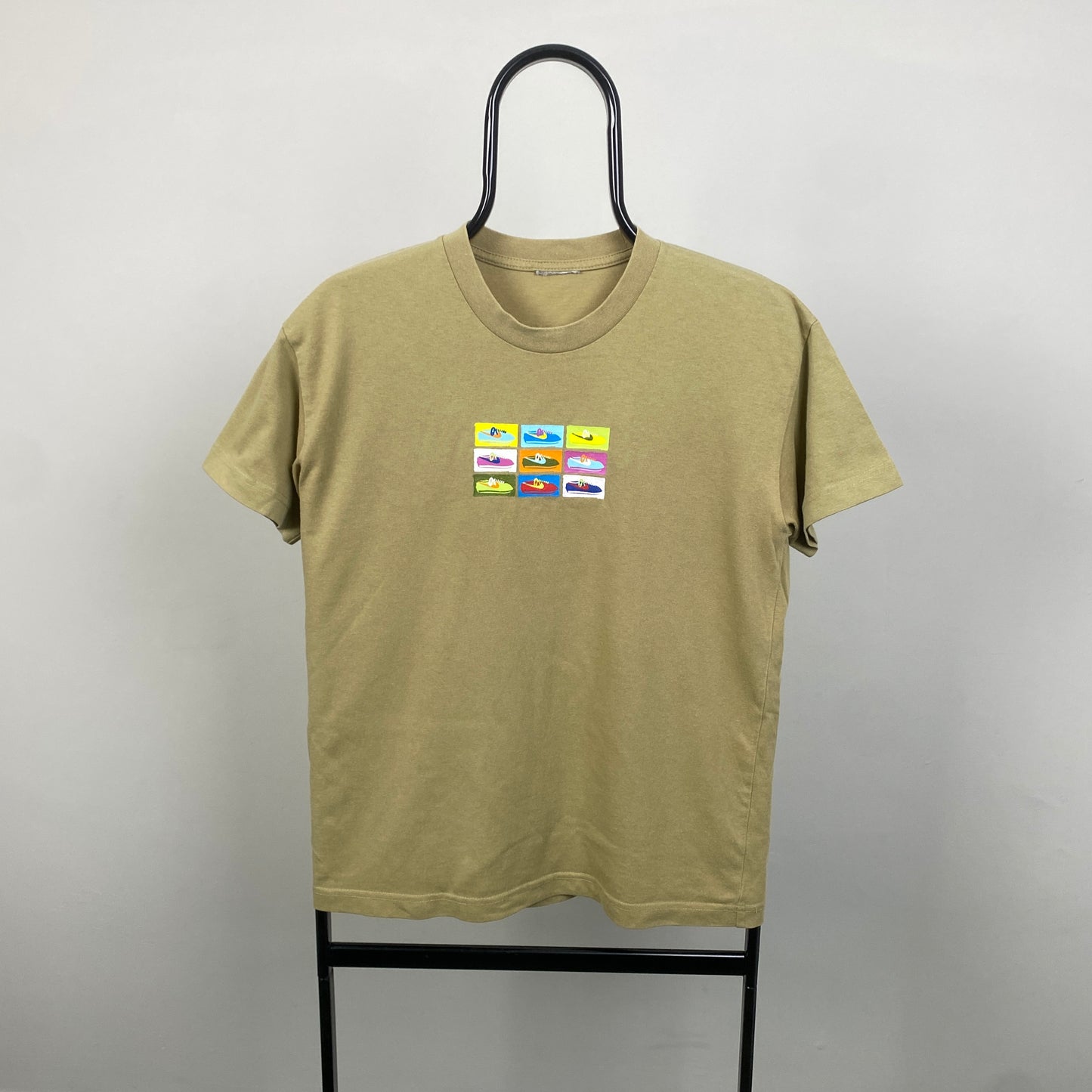 00s Nike Art T-Shirt Brown Womens Small
