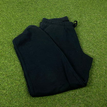 00s Nike Wide Leg Cotton Joggers Black XL