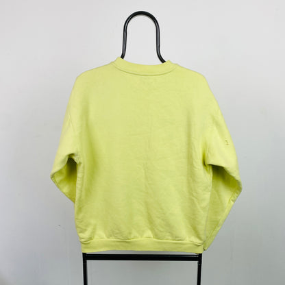 90s Nike Sweatshirt Yellow Small