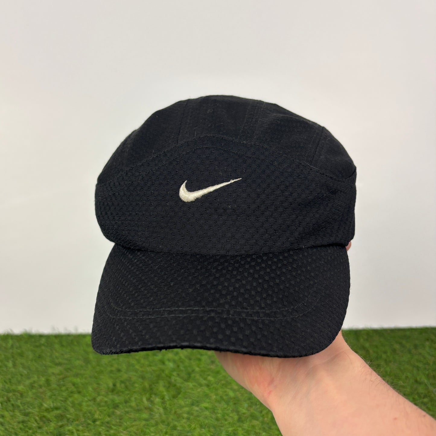 90s Nike Tailwind 6 Panel Hat Black