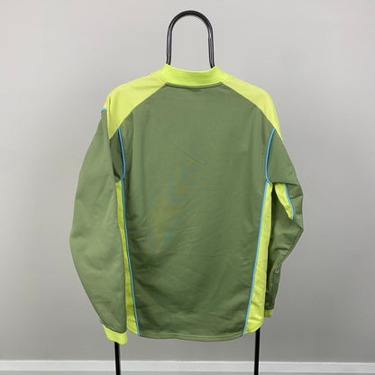 00s Nike Sunderland Football Sweatshirt Green Small