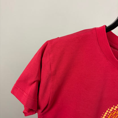 00s Nike Court Tennis T-Shirt Pink Medium