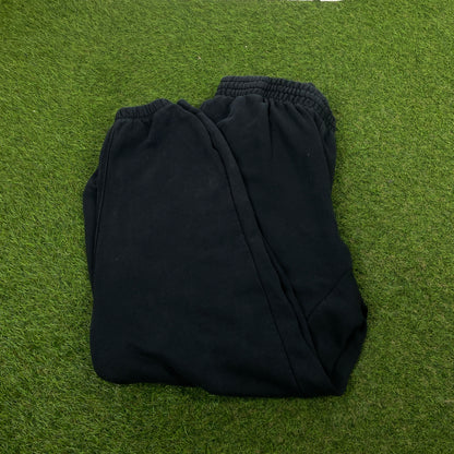 00s Nike Wide Leg Cotton Joggers Black XL