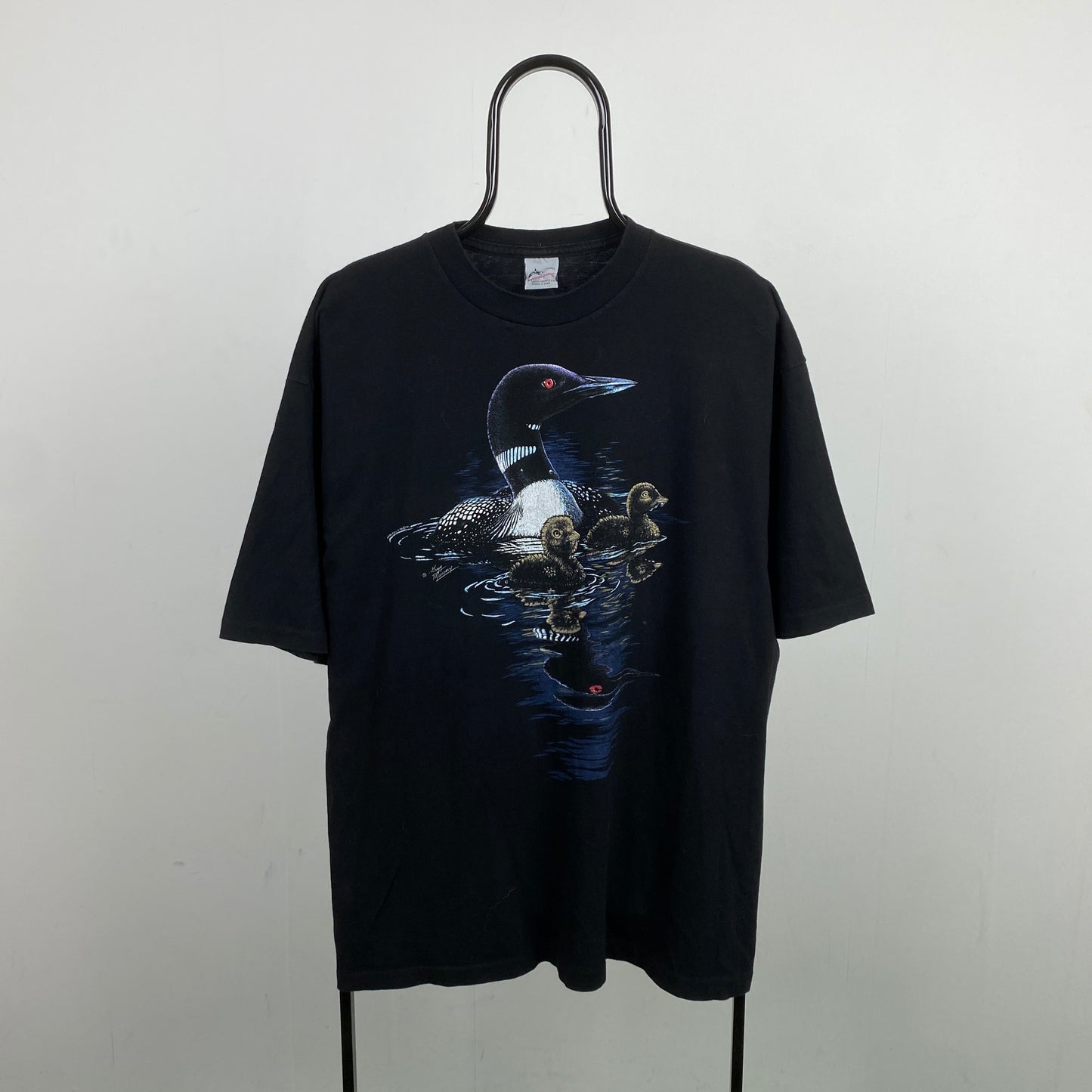 Retro Duck T-Shirt Black XL