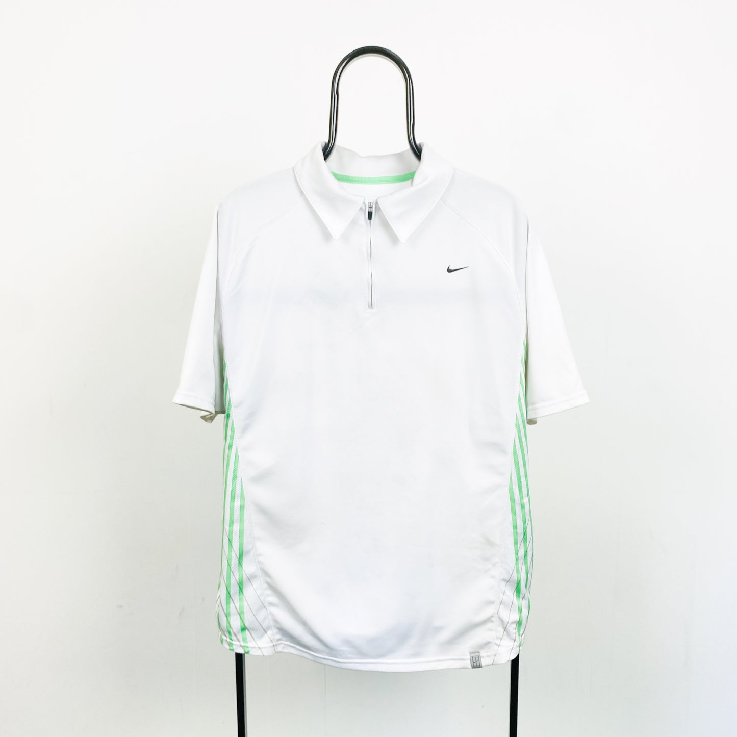 00s Nike Dri-Fit Tennis Shirt T-Shirt White Medium