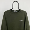 Retro Carhartt Sweatshirt Green Large