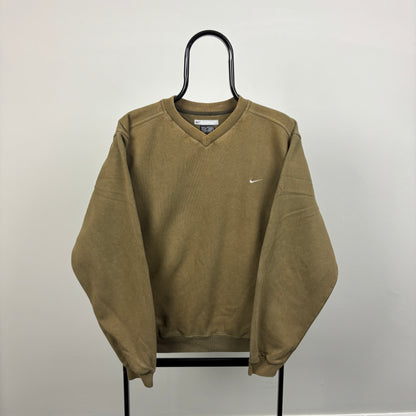 00s Nike Sweatshirt Brown Small