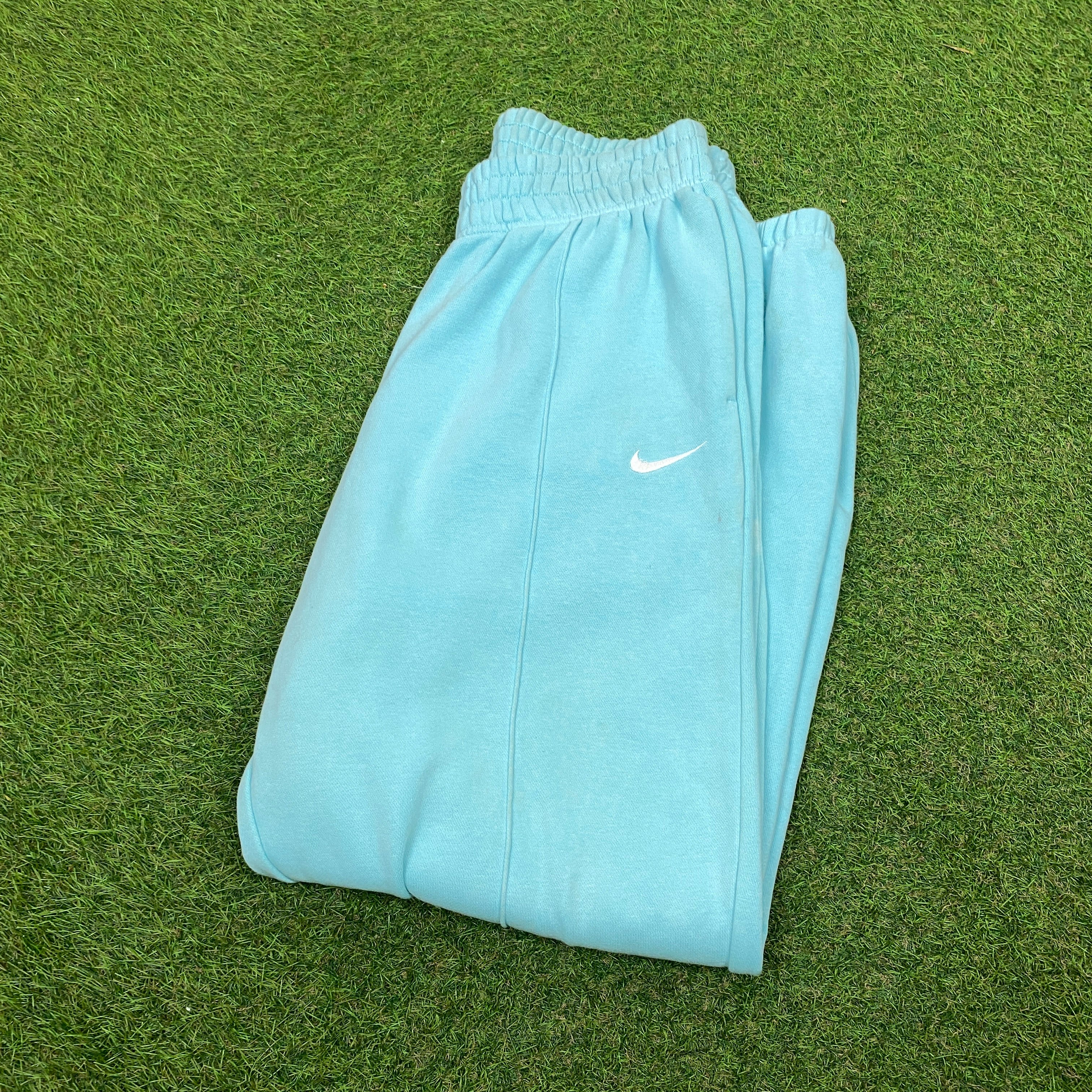 00s Nike Cotton Joggers Blue Medium