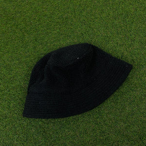 00s Nike Fleece Bucket Hat Black