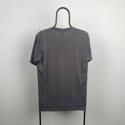 90s Nike Running Reflective T-Shirt Brown Medium