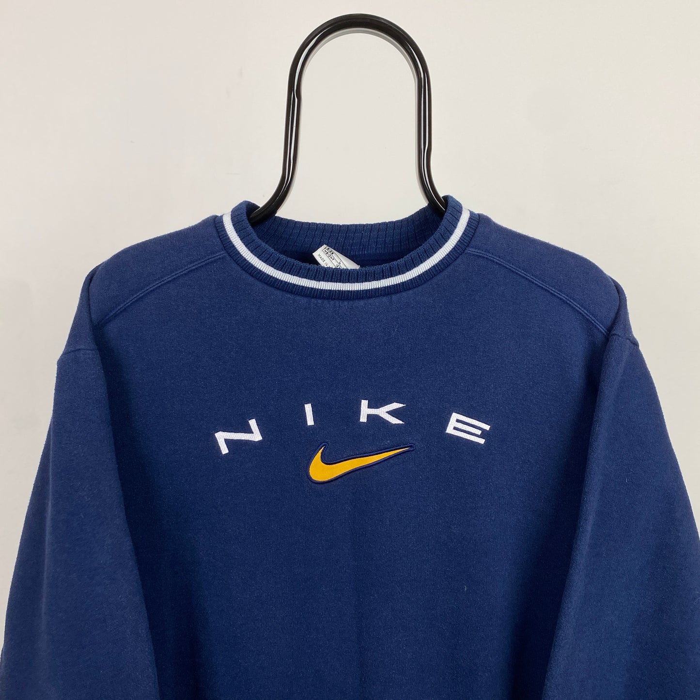 90s Nike Sweatshirt Blue XS