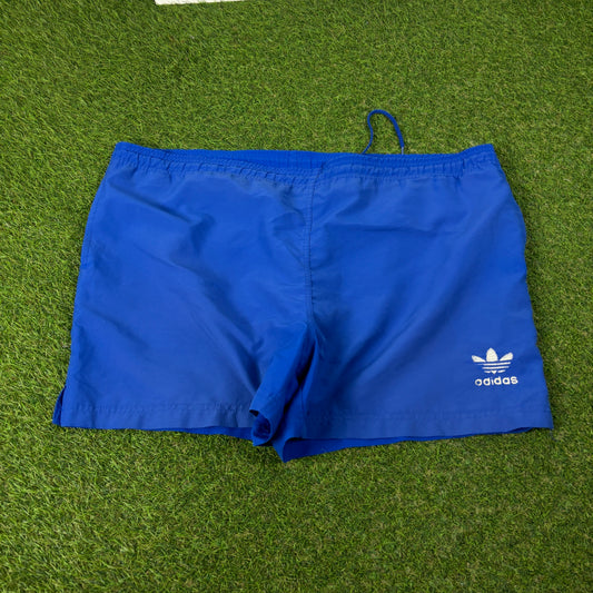 90s Adidas Shorts Blue XXL
