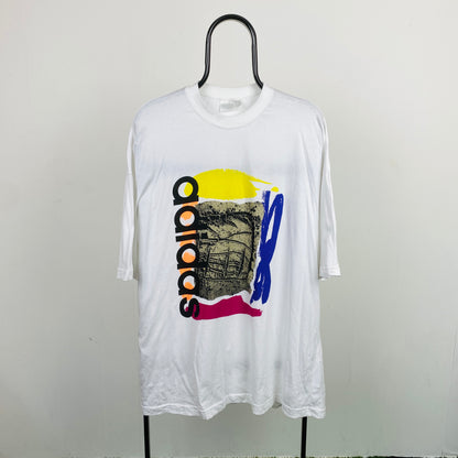 90s Adidas T-Shirt White XL