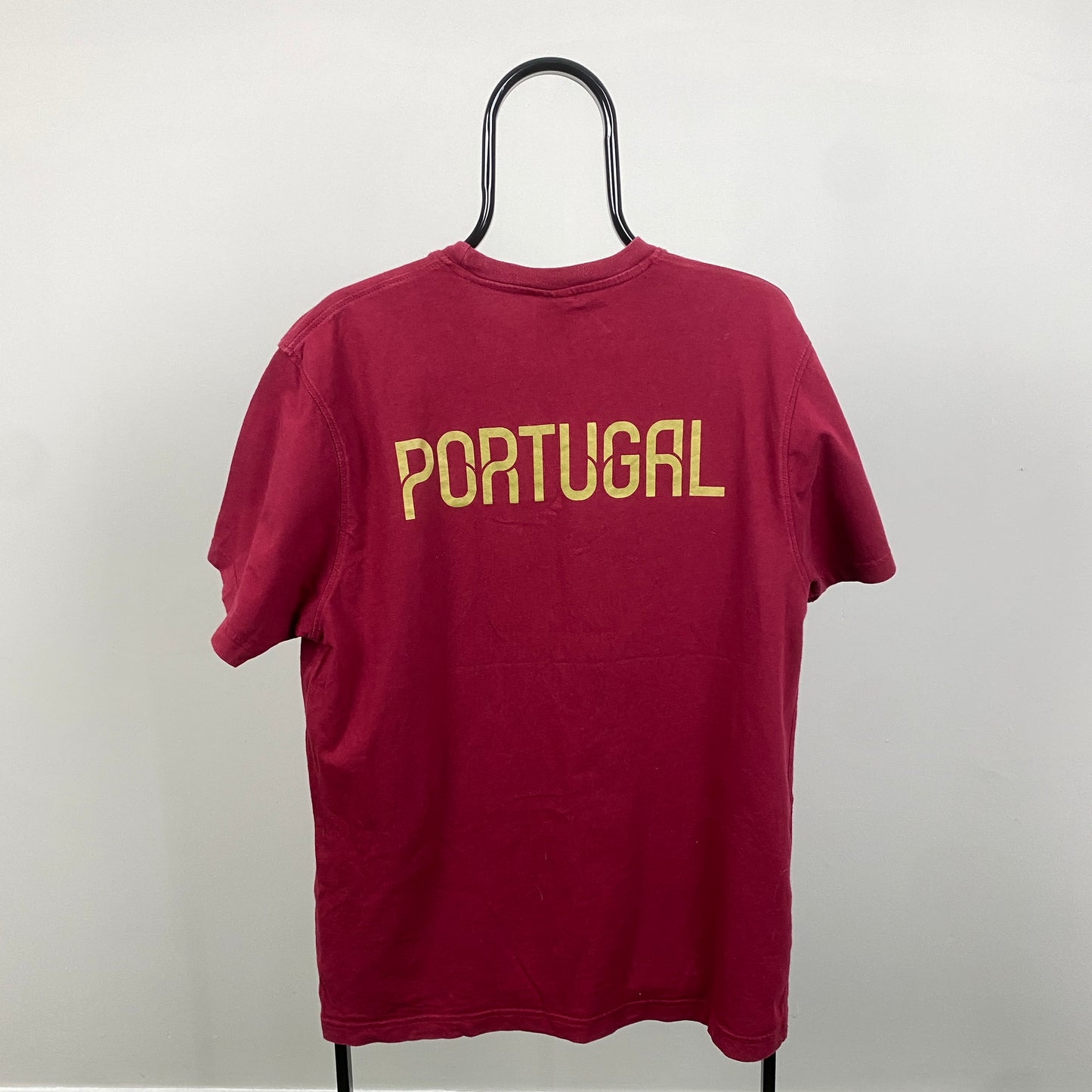 00s Nike Portugal Football T-Shirt Red XL