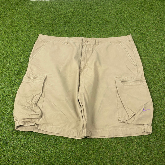 00s Nike Cargo Shorts Brown XL