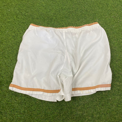 90s Nike Italy Football Shorts White Large